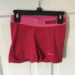 Women’s XS pink Nike Pro spandex